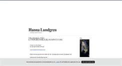 Desktop Screenshot of hannalundgrens.blogg.se