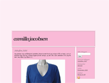 Tablet Screenshot of camillajacobsen.blogg.se