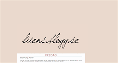 Desktop Screenshot of liiens.blogg.se