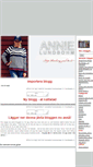 Mobile Screenshot of annielundbohm.blogg.se