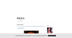 Desktop Screenshot of palea.blogg.se