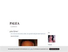 Tablet Screenshot of palea.blogg.se