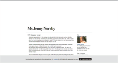 Desktop Screenshot of jennynorrby.blogg.se