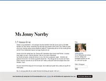 Tablet Screenshot of jennynorrby.blogg.se