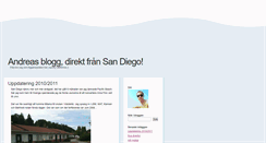 Desktop Screenshot of andreaseas.blogg.se