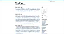 Desktop Screenshot of carrigan.blogg.se