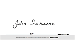 Desktop Screenshot of lifeofjulia.blogg.se