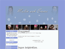 Tablet Screenshot of emmismalis.blogg.se