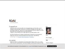 Tablet Screenshot of kickisblogg.blogg.se