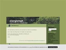 Tablet Screenshot of energissmart.blogg.se