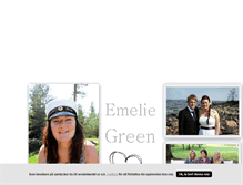 Tablet Screenshot of emeligreen.blogg.se