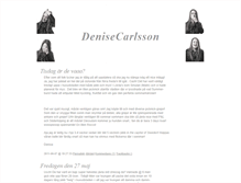 Tablet Screenshot of denisecarlsson.blogg.se