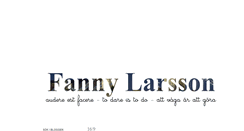 Desktop Screenshot of annafannylarsson.blogg.se