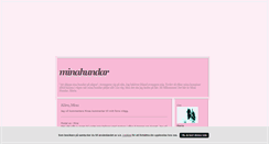 Desktop Screenshot of minahundar.blogg.se