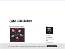 Tablet Screenshot of jockesmusikblogg.blogg.se