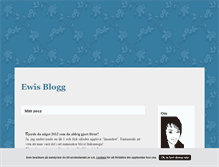 Tablet Screenshot of evalindas.blogg.se