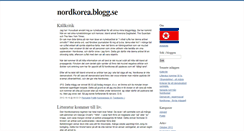 Desktop Screenshot of nordkorea.blogg.se