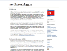 Tablet Screenshot of nordkorea.blogg.se