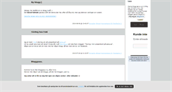 Desktop Screenshot of losis.blogg.se
