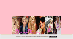 Desktop Screenshot of blondinbloggar.blogg.se