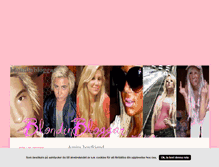 Tablet Screenshot of blondinbloggar.blogg.se