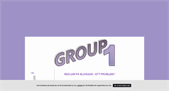 Desktop Screenshot of groupone.blogg.se