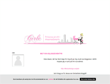 Tablet Screenshot of girle.blogg.se