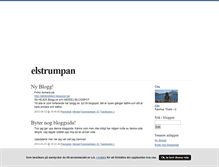 Tablet Screenshot of elstrumpan.blogg.se