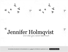 Tablet Screenshot of jjenniferholmqvist.blogg.se