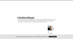 Desktop Screenshot of erikabitmebloppis.blogg.se