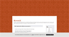 Desktop Screenshot of kewwii.blogg.se