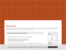 Tablet Screenshot of kewwii.blogg.se