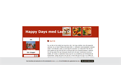 Desktop Screenshot of happydaysmedladydi.blogg.se