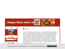 Tablet Screenshot of happydaysmedladydi.blogg.se