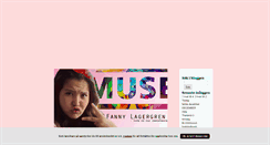 Desktop Screenshot of fannylagergren.blogg.se