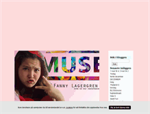 Tablet Screenshot of fannylagergren.blogg.se