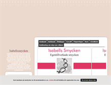Tablet Screenshot of isabellssmycken.blogg.se