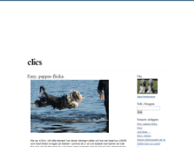 Tablet Screenshot of clics.blogg.se