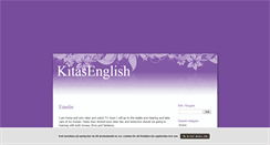 Desktop Screenshot of kitasenglish.blogg.se