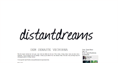 Desktop Screenshot of distantdreams.blogg.se