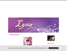 Tablet Screenshot of lyxa.blogg.se