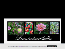 Tablet Screenshot of linneaskariskulla.blogg.se