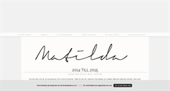 Desktop Screenshot of mahiildas.blogg.se
