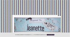 Desktop Screenshot of mariejeanette.blogg.se