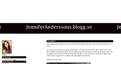 Desktop Screenshot of jenniferanderssons.blogg.se