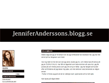 Tablet Screenshot of jenniferanderssons.blogg.se