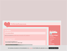 Tablet Screenshot of feliciafransson.blogg.se