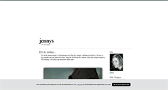 Desktop Screenshot of jennys.blogg.se