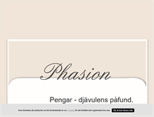 Tablet Screenshot of phasion.blogg.se