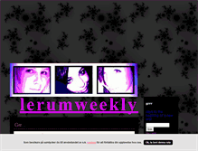 Tablet Screenshot of lerumweekly.blogg.se
